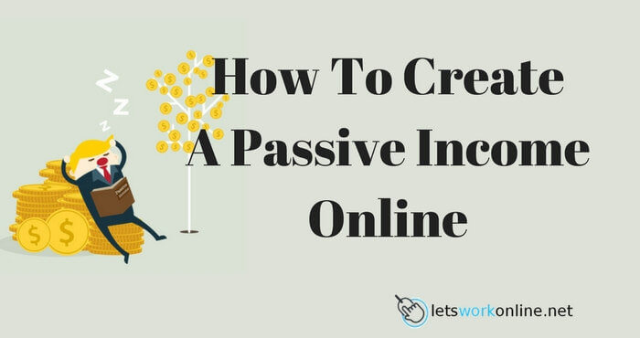 creating passive income