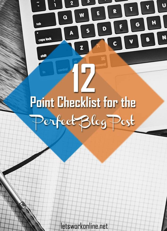 The Blog Post Checklist To Try Right Now! Before Hitting Publish Check ...